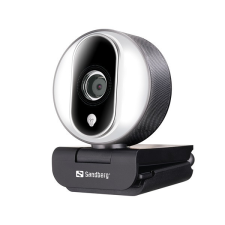 SANDBERG Streamer Pro Webkamera Black/Silver webkamera