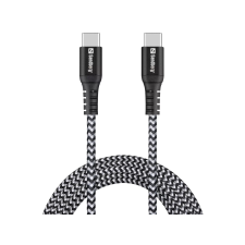 SANDBERG Survivor USB-C Cable 100W 2m Black 441-67 kábel és adapter