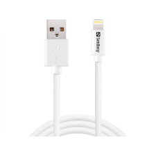 SANDBERG USB&gt;Lightning MFI 1m White kábel és adapter