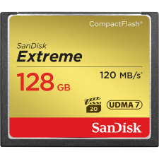 Sandisk 128GB Compact Flash Extreme memóriakártya