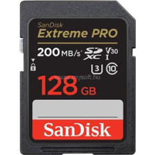 Sandisk 128GB Extreme Pro SDXC UHS-I Class10 U3 V30 (SDSDXXD-128G-GN4IN) memóriakártya