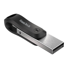 Sandisk 128GB iXpand Flash Drive GO USB / Lightning Pendrive - Fekete (183588) pendrive