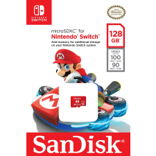 Sandisk 128GB Nintendo Switch microSDXC UHS-I CL10 memóriakártya memóriakártya