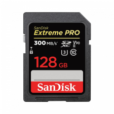 Sandisk 128GB SD (SDXC Class 10 UHS-II U3) Extreme Pro memória kártya memóriakártya