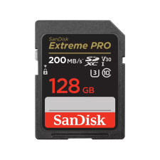 Sandisk 128GB SDXC Class 10 U3 V30 Extreme Pro memóriakártya