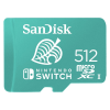Sandisk 186522, microSDXC KÁRTYA NINTENDO SWITCH 512GB, 100MB/s, U3, C10, A1, UHS-1 (186522)