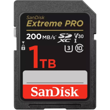 Sandisk 1TB SanDisk Extreme PRO SDXC 200MB/s (SDSDXXD-1T00-GN4IN) - Memóriakártya memóriakártya