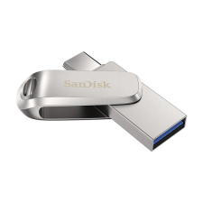 Sandisk 1tb usb3.1/type-c dual drive luxe ezüst (186467) flash drive pendrive