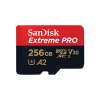 Sandisk 214505, MICROSD EXTREME PRO KÁRTYA 256GB, 200/140 MB/s, A2 C10 V30 UHS-I U3