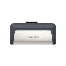 Sandisk 256GB USB3.0/Type-C Dual Drive Fekete-Ezüst (139778) Flash Drive pendrive
