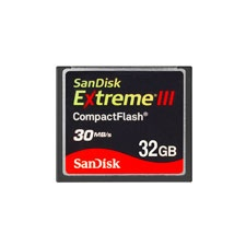 Sandisk 32GB Compact Flash Extreme III memóriakártya