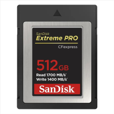 Sandisk 512GB CFexpress Sandisk Extreme Pro Type-B (SDCFE-512G-GN4NN / 186487) memóriakártya