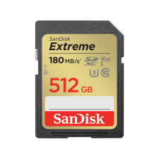 Sandisk 512GB Extreme MicroSDXC UHS-I U3 Memóriakártya (SDSDXVV-512G-GNCIN) memóriakártya