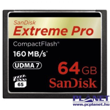 Sandisk 64GB Compact Flash Extreme Pro memória kártya (123844) memóriakártya