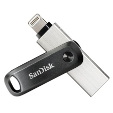 Sandisk 64GB iXpand Flash Drive Go USB 3.0/Lightning Pendrive - Fekete/Ezüst (186489) pendrive