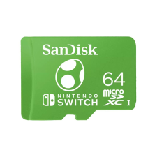 Sandisk 64GB microSDXC Class 10 UHS-I For Nintendo Switch Yosi Edition memóriakártya