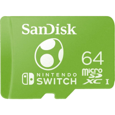 Sandisk 64GB microSDXC Sandisk Nintendo Switch Yosi Edition UHS-I (SDSQXAO-064G-GN6ZN) memóriakártya