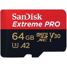 Sandisk 64GB SanDisk Extreme Pro MicroSDXC 200MB/s +Adapter (SDSQXCU-064G-GN6MA) memóriakártya