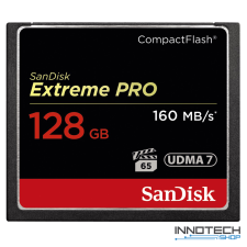 Sandisk cf extreme pro 128 GB memóriakártya 160mb/s SDCFXPS-128G-X46 (123845) memóriakártya