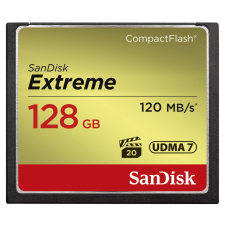 Sandisk - Compact Flash Extreme 128GB - 124095 memóriakártya
