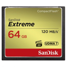 Sandisk Extreme CompactFlash 64 GB memóriakártya (124094) memóriakártya