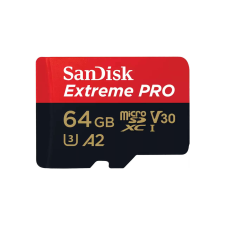 Sandisk Extreme PRO 64 GB MicroSDXC UHS-I Class 10 memóriakártya