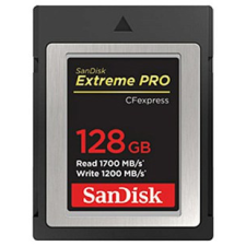 Sandisk Extreme Pro CFExpress Type B 128GB memóriakártya (1700/1200 MB/s sebesség) (186485) memóriakártya