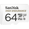 Sandisk High Endurance 64GB MicroSDXC 40 MB/s 183566