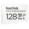 Sandisk High Endurance microSDXC memóriakártya 128GB, 100 MB/s, C10, U3, V30 (183567)