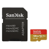 Sandisk Memóriakártya SANDISK microSDXC Extreme U3 V30 128 GB + adapter