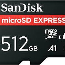 Sandisk MicroSD Express 512GB (NVMe) memóriakártya