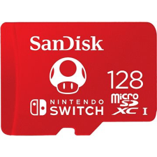 Sandisk MicroSDXC 128GB Nintendo Switch A1 UHS-I (V30) U3 memóriakártya
