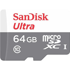 Sandisk microSDXC Ultra Lite 64GB + SD adapter memóriakártya