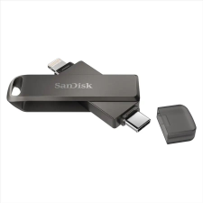 Sandisk Pen Drive 64GB Type-C / Lightning SanDisk iXpand Flash Drive Luxe fekete (SDIX70N-064G-GN6NN / 186552) (SDIX70N-064G-GN6NN) pendrive