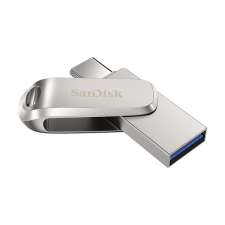 Sandisk pendrive - 256gb dual drive luxe (150mb/s, type-c, usb 3.1 gen 1, ezüst) 00186465 pendrive