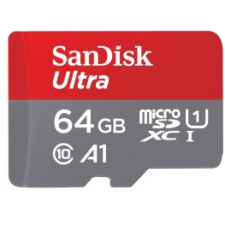 Sandisk Ultra 64GB MicroSDXC 10 MB/s 215426 memóriakártya