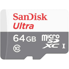 Sandisk Ultra 64GB MicroSDXC 10 MB/s SDSQUNR-064G-GN6TA memóriakártya