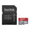 Sandisk ULTRA MICROSDHC + SD ADAPTER 32GB 100MB/S CLASS 10 UHS-I U1 memóriakártya (SANDISK_SDSQUNR-032G-GN6TA)