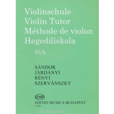 SÁNDOR-JÁRDÁNYI:HEGEDŰISKOLA 4/B tankönyv