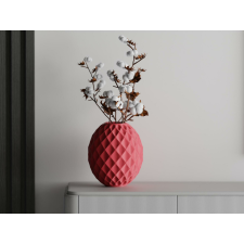  Sani dekoratív váza, kristály 121 x 121 x 140 mm, rózsaszín játékfigura