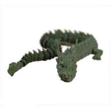  Sani Figurine, Sárkány 450 mm, Sötétzöld játékfigura