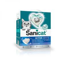 Sanicat Active White ultra csomósodó macskaalom 6 L macskaalom