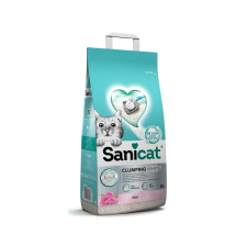 Sanicat macskaalom Clumping White rose fehér csom bentonit 8l macskaalom