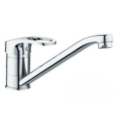 Sanitec Mosogató csaptelep Sanitec ERT SN 0003, Munkalaphoz, Kifolyó 30 cm, Króm csaptelep