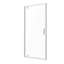  SANOSLIM pivot zuhanyajtó 100 x 200 cm króm kád, zuhanykabin