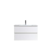Sanotechnik CORBO ALSÓSZEKRÉNY MOSDÓVAL 80X50X46CM, FEHÉR, FÜGGESZTETT fürdőszoba bútor
