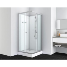  Sanotechnik FORTE 1 komplett 80x80x203cm szögletes zuhanykabin (PS14) kád, zuhanykabin