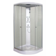 Sanotechnik Sanotechnik komplett hidromasszázs zuhanykabin fehér 90x90x215cm TC01 kád, zuhanykabin