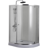 Sanotechnik ZUHANYKABIN 70X90X185CM ÍVES ASZIMM. TÁLCA NÉLKÜL, 5MM