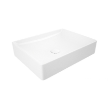 Sanovit - Top Counter pultra ültethető porcelán mosdó - SQUARE - - 50 x 38 cm szaniter
